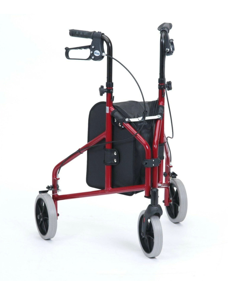 Drive - Lightweight Aluminium Tri-Walker (Red)
