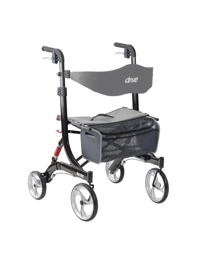 Drive Nitro Rollator with Heavy Duty Suspension